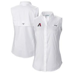 Arizona Diamondbacks Columbia Women's Tamiami Sleeveless Shirt | MLB Sale