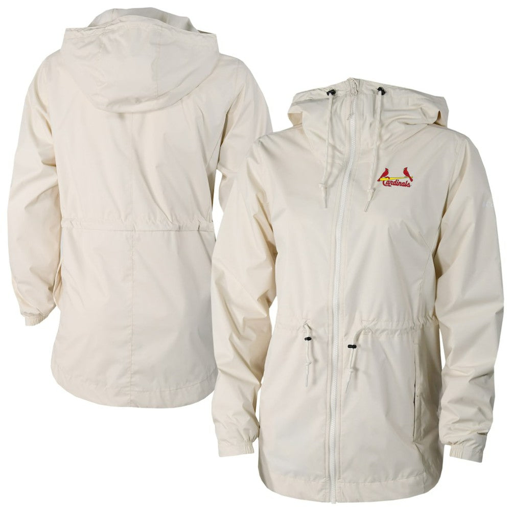 St. Louis Cardinals Columbia Women's Lily Park Full-Zip Rain Jacket | MLB Discount