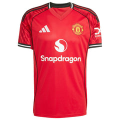 Bruno Fernandes Manchester United Home 2025/26 Replica Player Jersey Red - Adidas