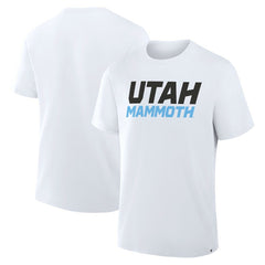 Utah Mammoth Fanatics Wordmark Legacy T-Shirt Sale