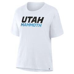 Utah Mammoth Fanatics Women's Wordmark Legacy T-Shirt Discount