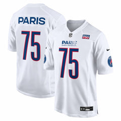 Paris Saint-Germain 2025 Soccer x NFL Game Jersey White - Nike