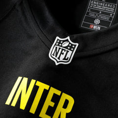 Inter Milan 2025 Soccer x NFL Game Jersey Black - Nike