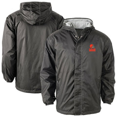 Cleveland Browns Dunbrooke Big & Tall Logo Legacy Stadium Full-Zip Hooded Jacket