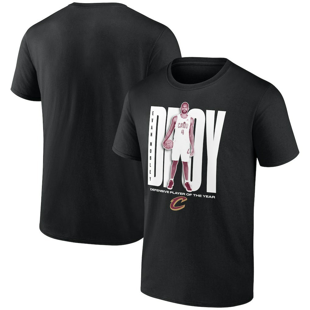 Evan Mobley Cleveland Cavaliers 2025 NBA Defensive Player of the Year T-Shirt sale On Sale