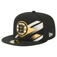 Boston Bruins New Era Faded Lines 59FIFTY Fitted Hat Online