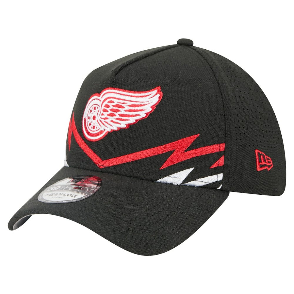 Detroit Red Wings New Era 39THIRTY A-Frame Perforated Flex Hat Outlet