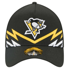 Pittsburgh Penguins New Era 39THIRTY A-Frame Perforated Flex Hat Discount