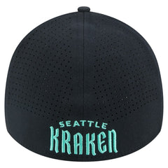 Seattle Kraken New Era Zig Zag 39THIRTY A-Frame Perforated Flex Hat Discount