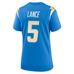 Los Angeles Chargers Nike Trey Lance Women's Team Game Jersey