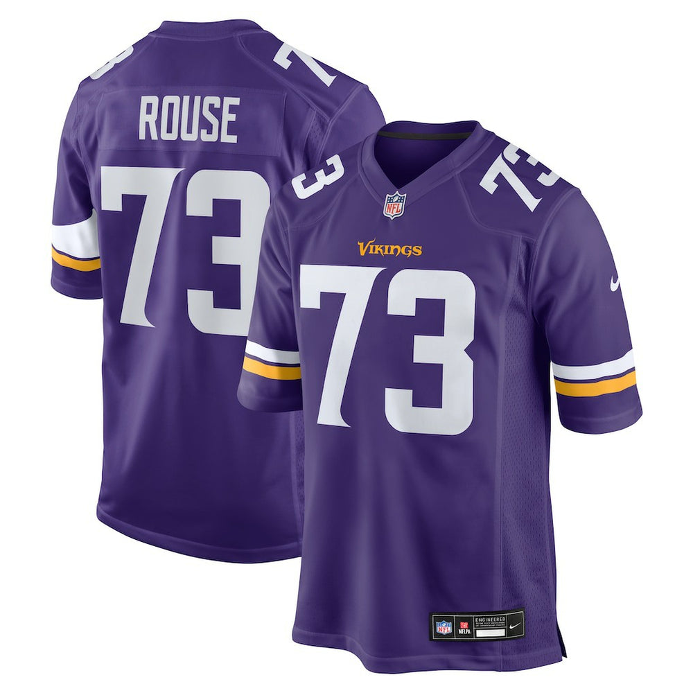 Minnesota Vikings Nike Walter Rouse Team Game Jersey