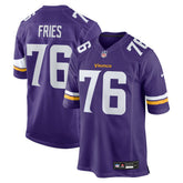 Minnesota Vikings Nike Will Fries Team Game Jersey