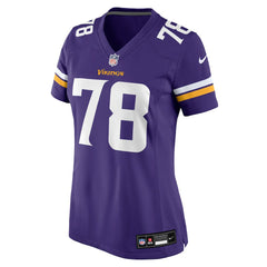 Minnesota Vikings Nike Ryan Kelly Women's Team Game Jersey