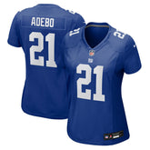 New York Giants Nike Paulson Adebo Women's Team Game Jersey