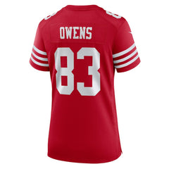 San Francisco 49ers Nike Terique Owens Women's Team Game Jersey