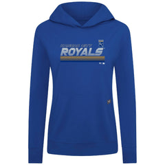 Kansas City Royals Levelwear Women's Relay Breaker Pullover Hoodie | MLB Discount