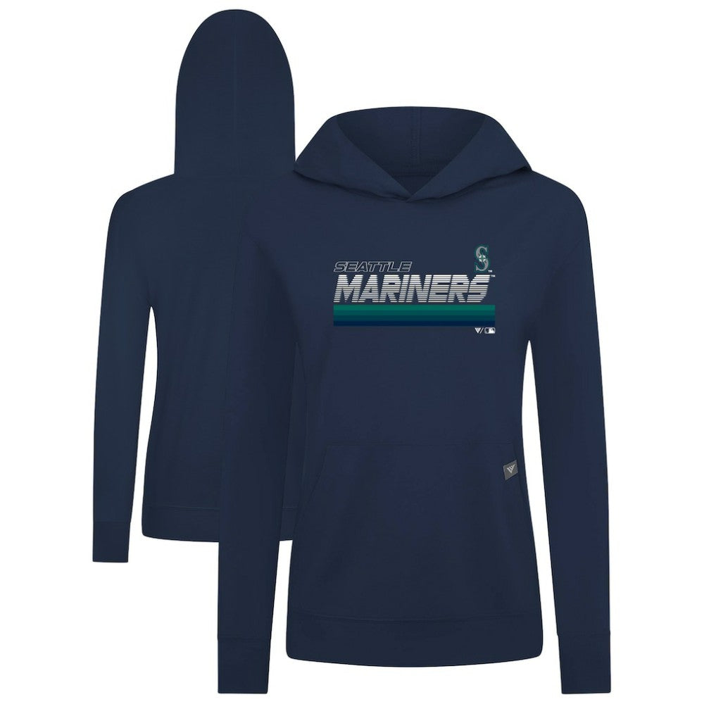 Seattle Mariners Levelwear Women's Relay Breaker Pullover Hoodie | MLB Shop