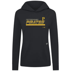 Pittsburgh Pirates Levelwear Women's Relay Breaker Pullover Hoodie | MLB Discount