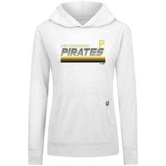 Pittsburgh Pirates Levelwear Women's Relay Breaker Pullover Hoodie | MLB New