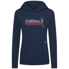 St. Louis Cardinals Levelwear Women's Relay Breaker Pullover Hoodie | MLB Discount