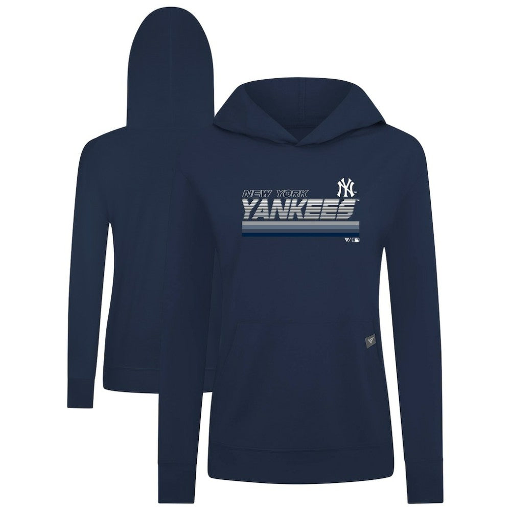 New York Yankees Levelwear Women's Relay Breaker Pullover Hoodie | MLB On Sale