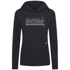 Colorado Rockies Levelwear Women's Relay Breaker Pullover Hoodie | MLB Shop