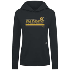 San Diego Padres Levelwear Women's Relay Breaker Pullover Hoodie | MLB Online