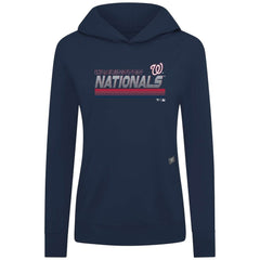 Washington Nationals Levelwear Women's Relay Breaker Pullover Hoodie | MLB Outlet