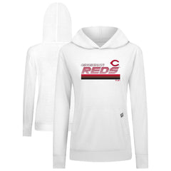 Cincinnati Reds Levelwear Women's Relay Breaker Pullover Hoodie | MLB Online