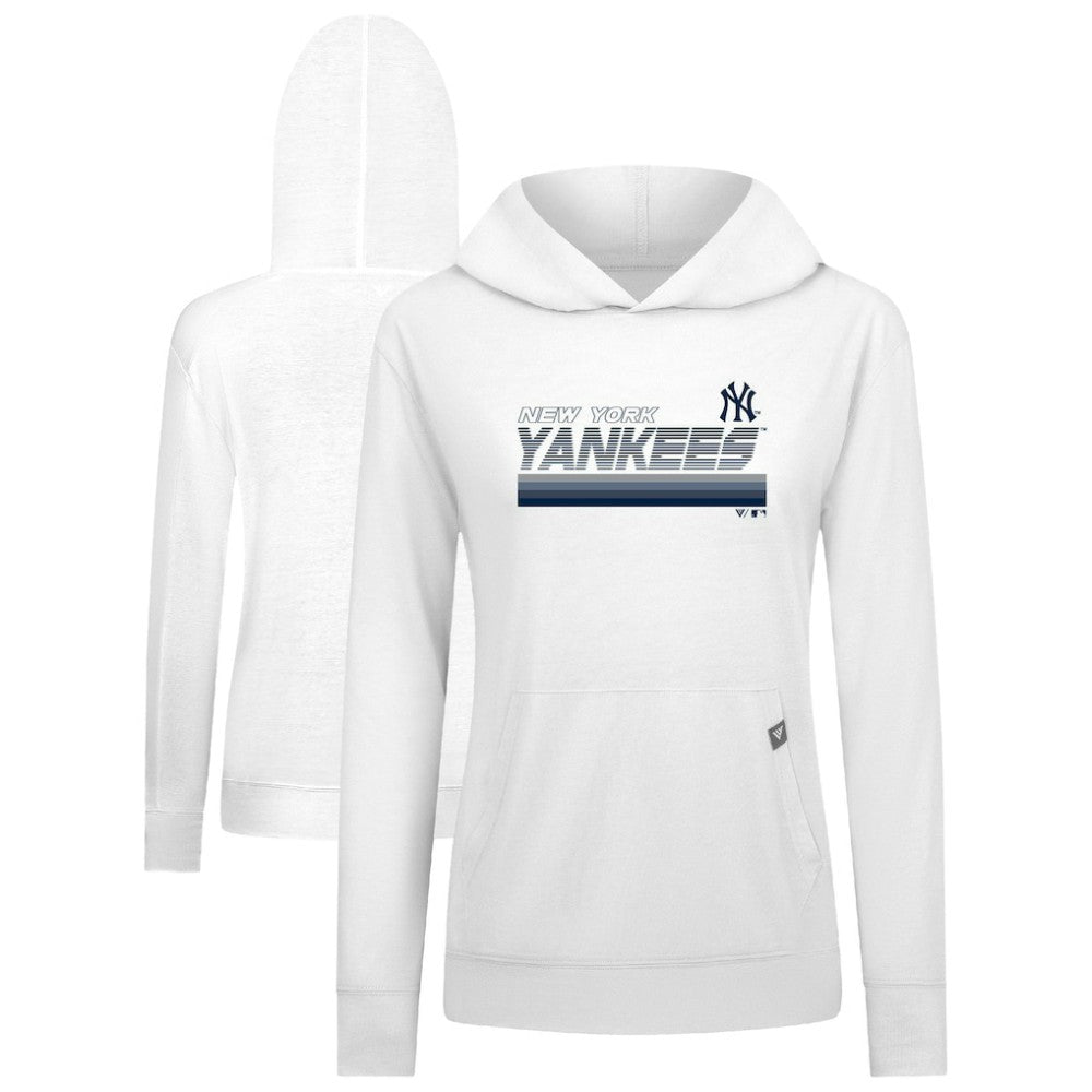 New York Yankees Levelwear Women's Relay Breaker Pullover Hoodie | MLB Outlet