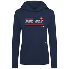 Boston Red Sox Levelwear Women's Relay Breaker Pullover Hoodie | MLB On Sale