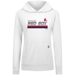 Boston Red Sox Levelwear Women's Relay Breaker Pullover Hoodie | MLB New