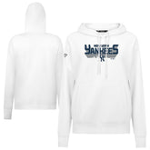 New York Yankees Levelwear Women's Adorn Retro 3D Pullover Hoodie | MLB New