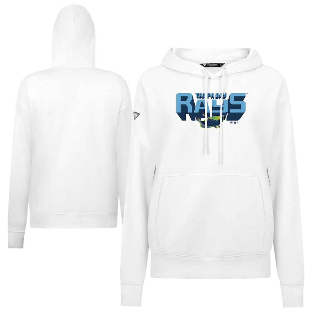 Tampa Bay Rays Levelwear Women's Adorn Retro 3D Pullover Hoodie | MLB Near me