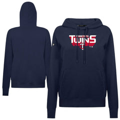 Minnesota Twins Levelwear Women's Adorn Retro 3D Pullover Hoodie | MLB Discount