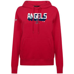 Los Angeles Angels Levelwear Women's Adorn Retro 3D Pullover Hoodie | MLB For sale