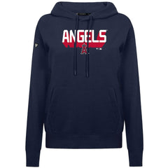 Los Angeles Angels Levelwear Women's Adorn Retro 3D Pullover Hoodie | MLB For sale