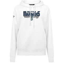 Seattle Mariners Levelwear Women's Adorn Retro 3D Pullover Hoodie | MLB Discount