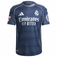 Real Madrid 2025/26 Away Jersey Blue - Adidas
