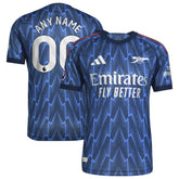 Arsenal 2025/26 Away Custom Jersey Blue - Adidas