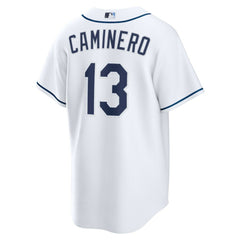 Junior Caminero Tampa Bay Rays Nike Youth Home Replica Jersey | MLB New