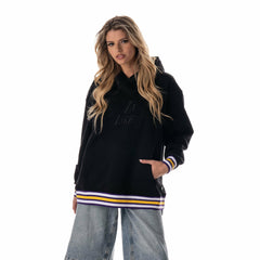 Los Angeles Lakers The Wild Collective Unisex Custom Rib Tonal Premium Hoodie Outlet