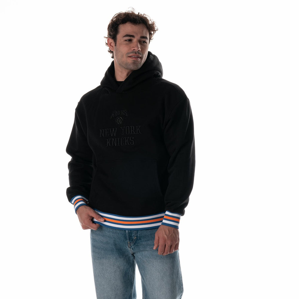 New York Knicks The Wild Collective Unisex Custom Rib Tonal Premium Hoodie New