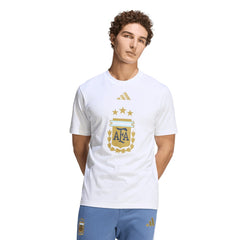 Argentina National Team FIFA x World Cup Alphaskin Graphic T-Shirt White - Adidas