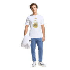 Argentina National Team FIFA x World Cup Alphaskin Graphic T-Shirt White - Adidas