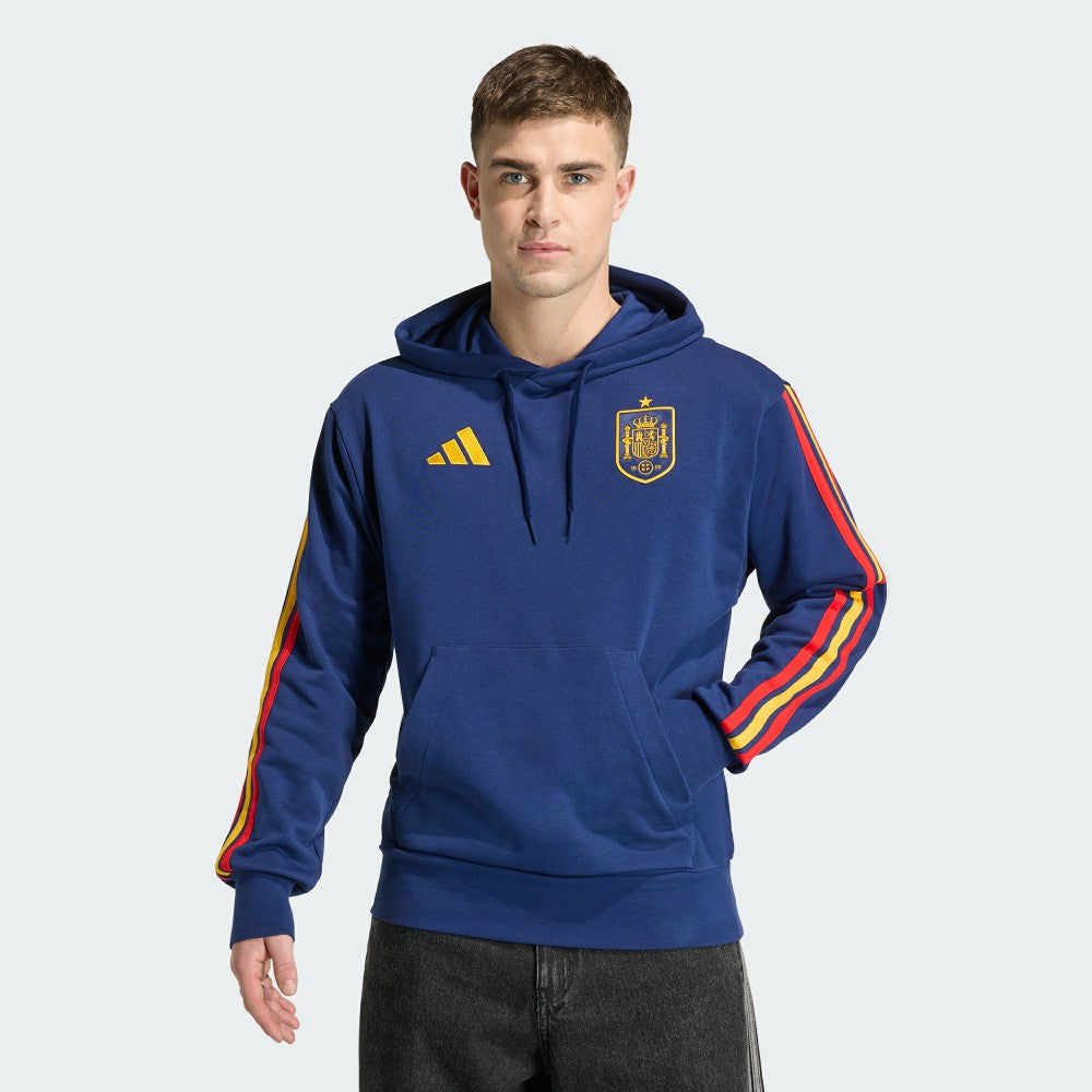 Spain National Team FIFA x World Cup 2026 Alphaskin Tri-Blend Hoodie Navy - Adidas