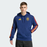Spain National Team FIFA x World Cup 2026 Alphaskin Tri-Blend Hoodie Navy - Adidas