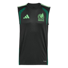 Mexico National Team FIFA x World Cup 2026 Sleeveless Training Jersey Black - Adidas