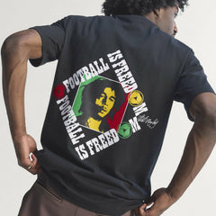Jamaica National Team x Bob Marley Originals T-Shirt Black - Adidas