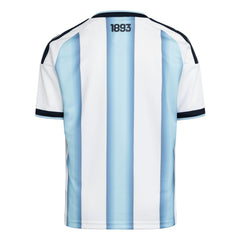 Argentina National Team Youth FIFA x World Cup 2026 Home Replica Jersey White - Adidas